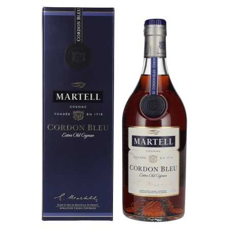 Martell Cognac Cordon Bleu Extra Old Cognac 40% Vol. 0,7l in Geschenkbox