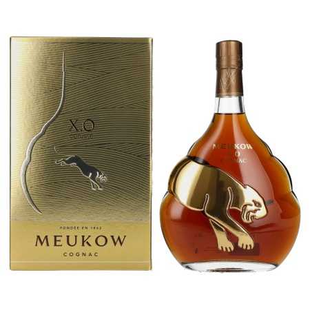 Meukow X.O. Gold Panther Cognac 40% Vol. 0,7l in Geschenkbox | Koniak | 🌾 Whisky Ambassador | Online Shop