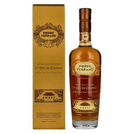 🌾Pierre Ferrand AMBRÉ 1er Cru de Cognac 40% Vol. 0,7l in Geschenkbox | Whisky Ambassador