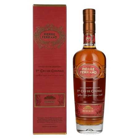 Pierre Ferrand RÉSERVE 1er Cru de Cognac DOUBLE CASK 42,3% Vol. 0,7l in Geschenkbox