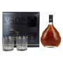 🌾Meukow V.S.O.P Superior Cognac 40% Vol. 0,7l in Geschenkbox mit 2 Gläser | Whisky Ambassador