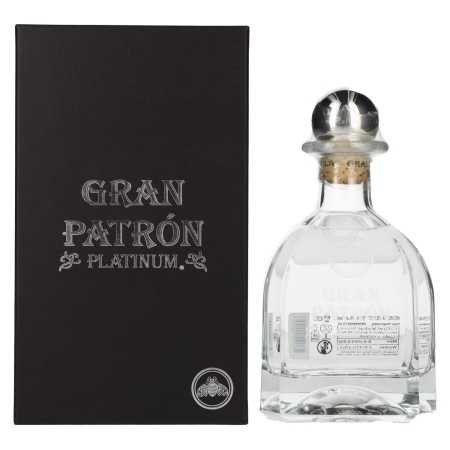 Gran Patrón Tequila PLATINUM Silver 100% de Agave 40% Vol. 0,7l in Geschenkbox | Blanco-, Plata- ja Silver-tequila | 🌾 Whisky Ambassador | Online Shop