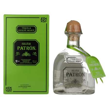 Patrón Tequila Silver 40% Vol. 0,7l in Geschenkbox | Tequila Blanco, Plata i Silver | 🌾 Whisky Ambassador | Online Shop