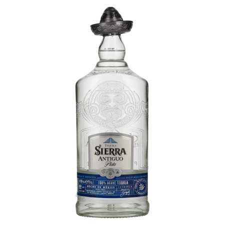 Sierra Tequila Antiguo Plata 100% de Agave 40% Vol. 0,7l | Tequila Blanco, Plata a Silver | 🌾 Whisky Ambassador | Online Shop