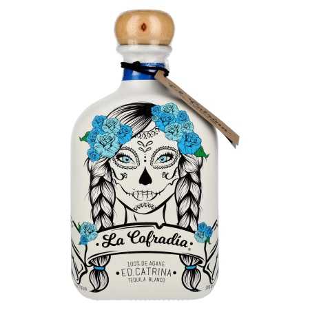 La Cofradia ED. CATRINA Tequila Blanco 100% de Agave 38% Vol. 0,7l