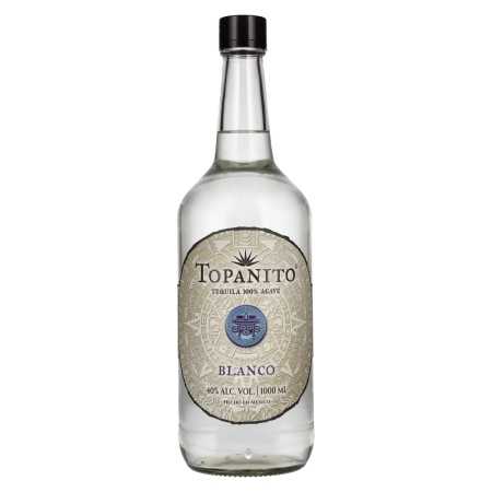 Topanito Blanco Tequila 100% Agave 40% Vol. 1l | Tequila Blanco, Plata y Silver | 🌾 Whisky Ambassador | Online Shop