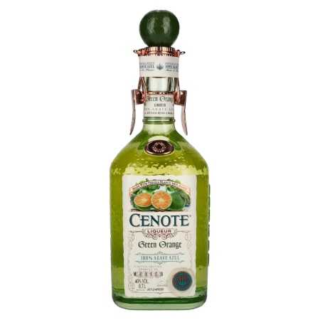 Cenote Green Orange Liqueur 40% Vol. 0,7l | Ликьор от текила | 🌾 Whisky Ambassador | Online Shop