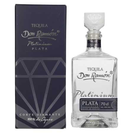 🌾Don Ramón Platinum Plata 100% Agave 35% Vol. 0,7l in Geschenkbox | Whisky Ambassador