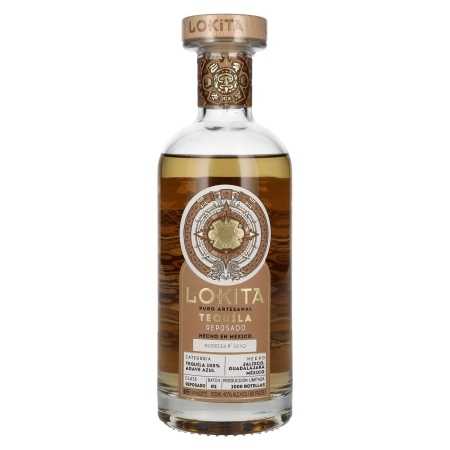 Lokita Tequila Reposado 100% Agave Azul 40% Vol. 0,7l | Reposado, Oro og Gold Tequila | 🌾 Whisky Ambassador | Online Shop