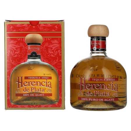 🌾Herencia de Plata AÑEJO Tequila 100% Puro de Agave 38% Vol. 0,7l in Giftbox 