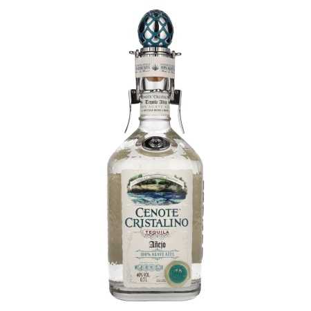 🌾Cenote CRISTALINO Tequila Añejo 100% Agave Azul 40% Vol. 0,7l | Whisky Ambassador