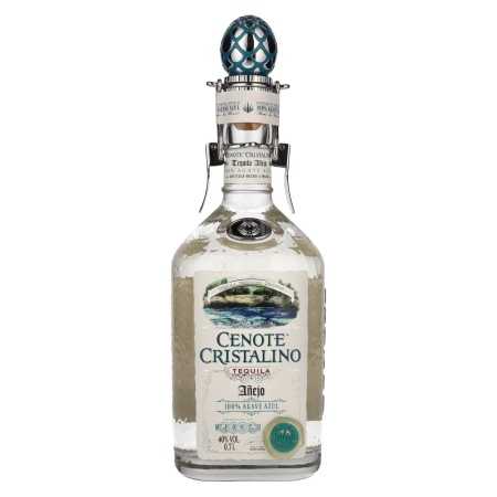 Cenote CRISTALINO Tequila Añejo 100% Agave Azul 40% Vol. 0,7l | Añejo tekila | 🌾 Whisky Ambassador | Online Shop