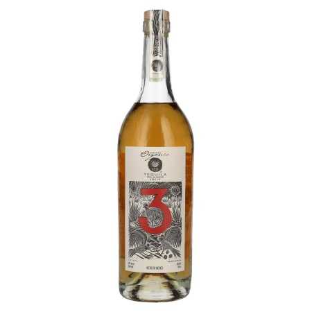 Tequila 123 TRES Añejo 100% de Agave Organic 40% Vol. 0,7l