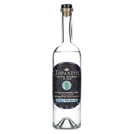 Topanito Mezcal Artesanal Blanco 100% Maguey Madre Cuishe 49% Vol. 0,7l | Текила Mezcal | 🌾 Whisky Ambassador | Online Shop