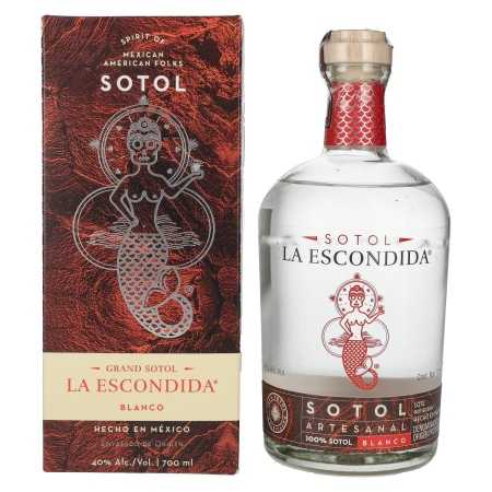 🌾La Escondida Sotol Artesanal Blanco 40% Vol. 0,7l in Geschenkbox | Whisky Ambassador