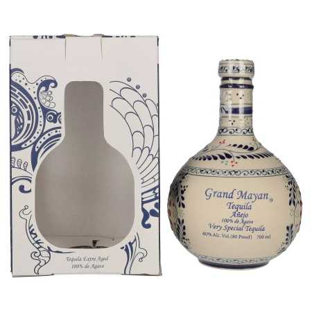 Grand Mayan EXTRA AGED Añejo Tequila 100% de Agave 40% Vol. 0,7l in Geschenkbox | Tequila Extra Añejo | 🌾 Whisky Ambassador | Online Shop