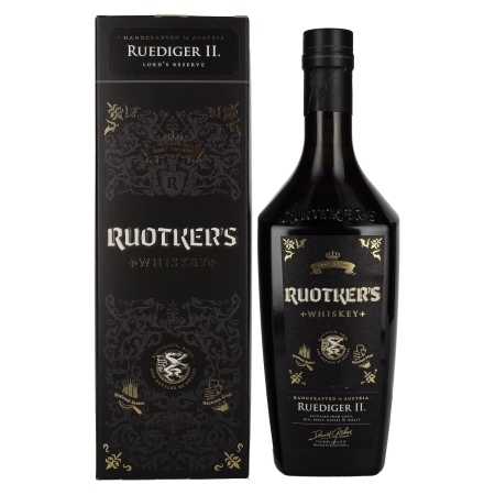 Ruotker's RUEDIGER II. Whiskey 43,3% Vol. 0,7l in Geschenkbox | Österreichischer Whisky | 🌾 Whisky Ambassador | Online Shop