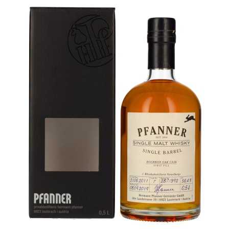 Pfanner Bourbon Oak Cask Single Malt Whisky 56,4% Vol. 0,5l in Geschenkbox | Österreichischer Whisky | 🌾 Whisky Ambassador | Online Shop