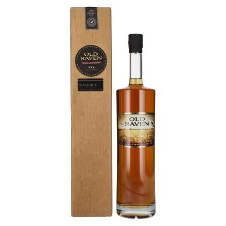 🌾Old Raven Triple Distilled Single Malt Whisky SMOKY 41,2% Vol. 1,5l | Whisky Ambassador