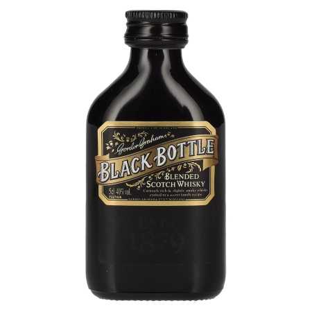 🌾Black Bottle Blended Scotch Whisky 40% Vol. 0,05l | Whisky Ambassador