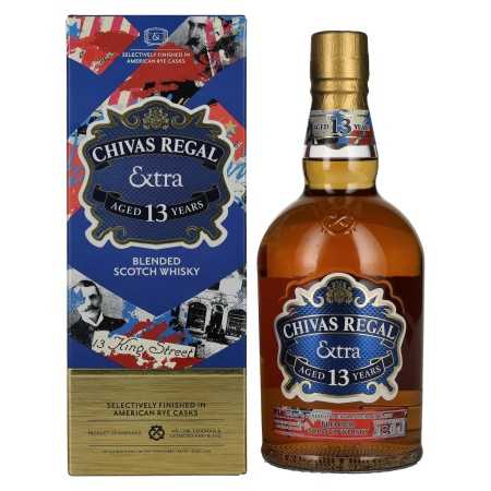 🌾Chivas Regal EXTRA 13 Years Old AMERICAN RYE CASKS Finish 40% Vol. 0,7l | Whisky Ambassador