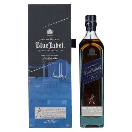 Johnnie Walker Blue Label City Edition Berlin Blended Scotch Whisky 40% Vol. 0,7l in Geschenkbox | Scotch Whisky | 🌾 Whisky Ambassador | Online Shop