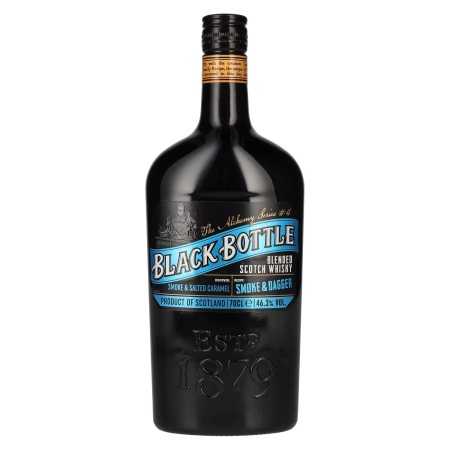 Black Bottle SMOKE & DAGGER Blended Scotch Whisky 46,3% Vol. 0,7l | Scotch Whisky | 🌾 Whisky Ambassador | Online Shop