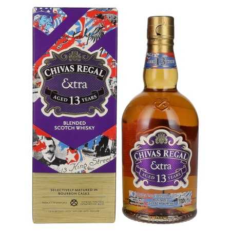 Chivas Regal EXTRA 13 Years Old BOURBON CASK Finish 40% Vol. 0,7l in Geschenkbox | Scotch Whisky | 🌾 Whisky Ambassador | Online Shop