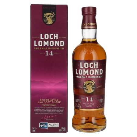 Loch Lomond 14 Years Old Single Malt Spiced Apple and Soft Smoke 46% Vol. 0,7l in Geschenkbox 🌾 Whisky Ambassador 