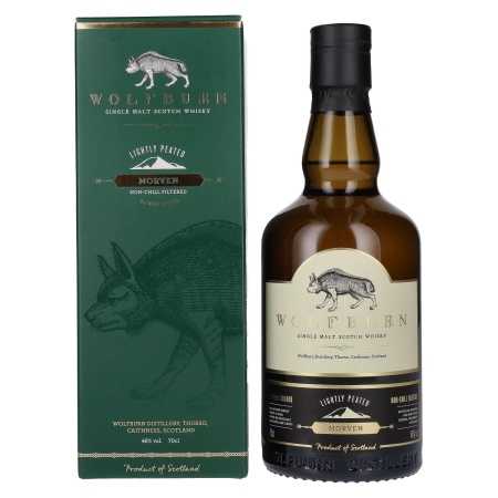 Wolfburn MORVEN Lightly Peated Single Malt 46% Vol. 0,7l in Geschenkbox | Highland Whisky | 🌾 Whisky Ambassador | Online Shop