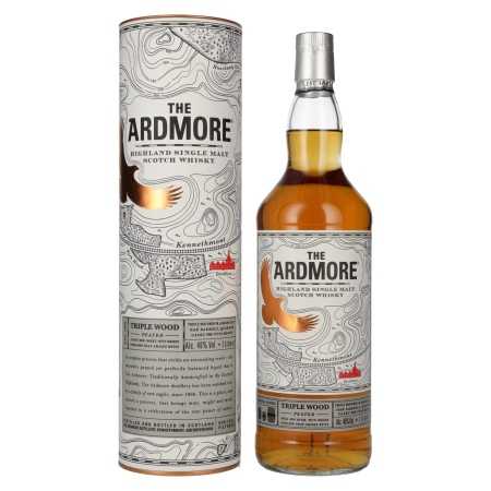 🌾The Ardmore TRIPLE WOOD Peated Highland Single Malt 46% Vol. 1l in Giftbox 