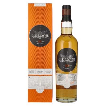 Glengoyne 10 Years Old Highland Single Malt Scotch Whisky 40% Vol. 0,7l in Geschenkbox 🌾 Whisky Ambassador 