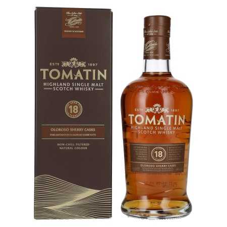 Tomatin 18 Years Old OLOROSO SHERRY CASKS 46% Vol. 0,7l | Highland Whisky | 🌾 Whisky Ambassador | Online Shop