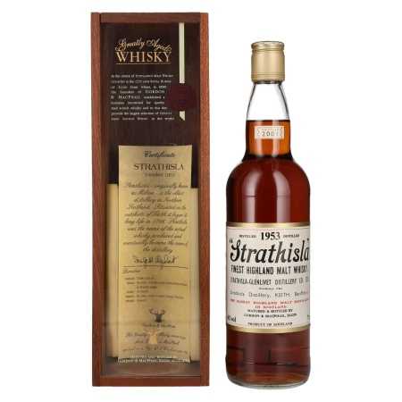 Gordon & MacPhail STRATHISLA Finest Highland Malt Whisky 1953 40% Vol. 0,7l in Holzkiste 🌾 Whisky Ambassador 