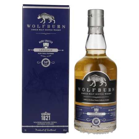 Wolfburn LANGSKIP Single Malt Scotch Whisky 58% Vol. 0,7l in Geschenkbox 🌾 Whisky Ambassador 