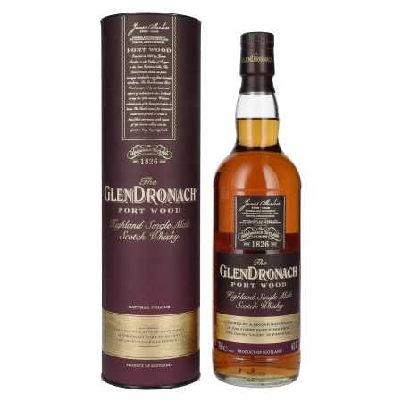 🌾The GlenDronach PORT WOOD Highland Single Malt 46% Vol. 0,7l in Giftbox 