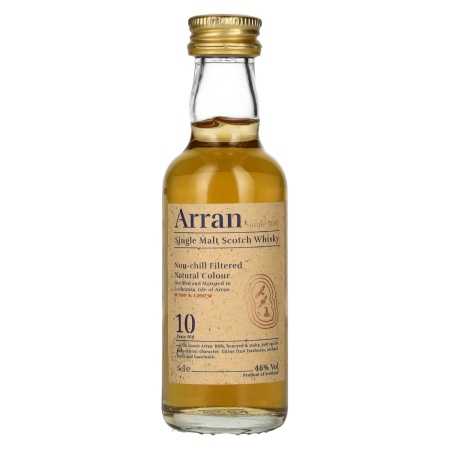 Arran 10 Years Old Single Malt Scotch Whisky 46% Vol. 0,05l 🌾 Whisky Ambassador 