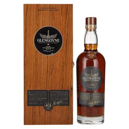 🌾Glengoyne 25 Years Old Highland Single Malt 48% Vol. 0,7l in Holzkiste 